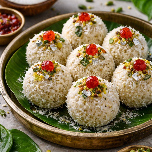 Coconut Pan Laddu