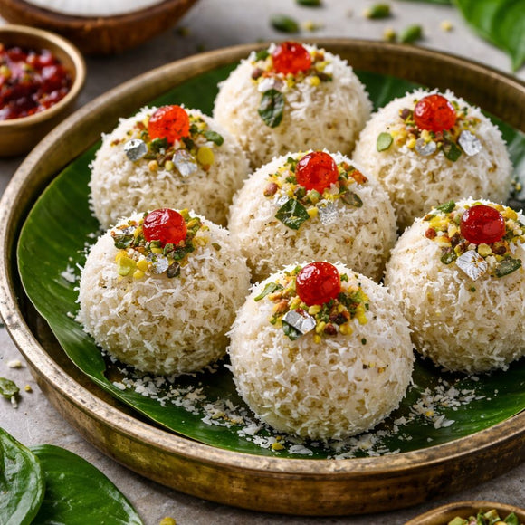 Coconut Pan Laddu