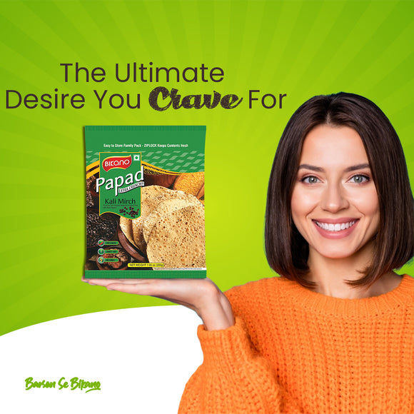 Papad Kali Mirch 200g