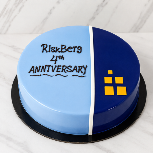 Corporate Anniversary Celebration Cake