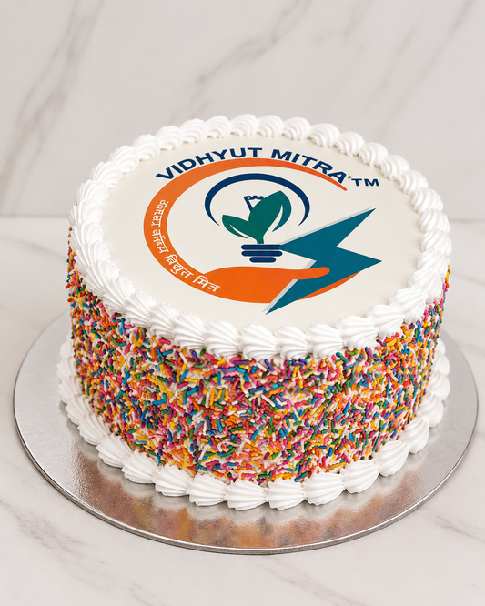 Corporate Logo Celebration Cake