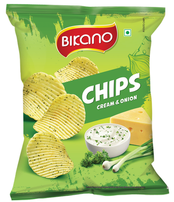 Chips Cream and Onion