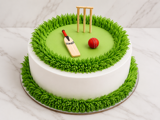 Cricket Theme Celebration Cake 2