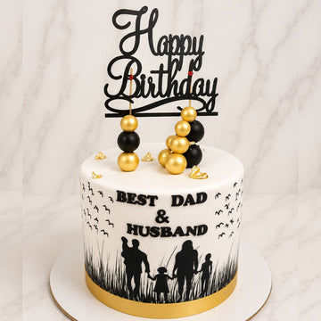 Dad Husband Birthday Cake