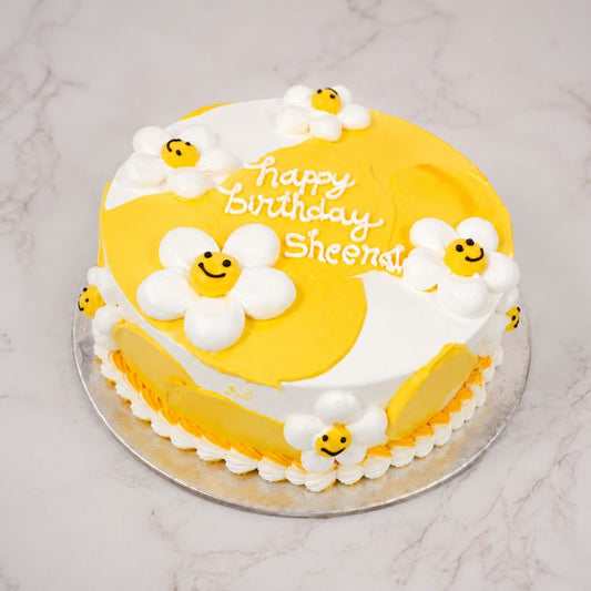 Daisy Birthday Cake
