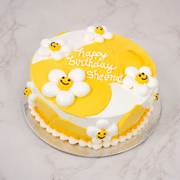 Daisy Birthday Cake