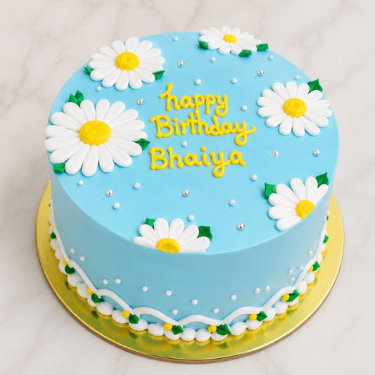Daisy Birthday Cake 2