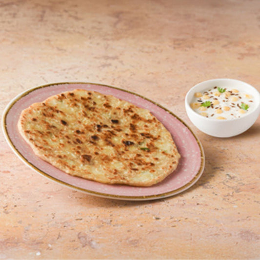 Dal Parantha With Curd