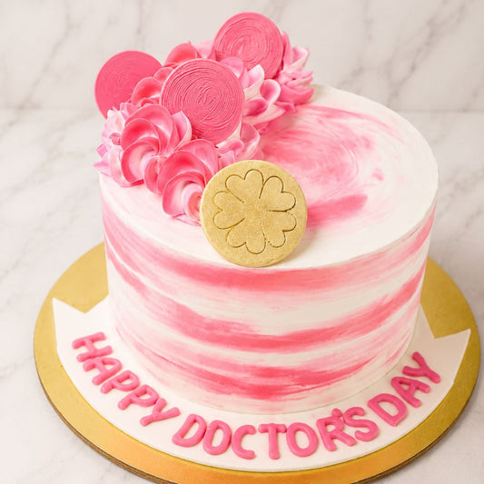 Sweet 16 Floral Fondant Cake