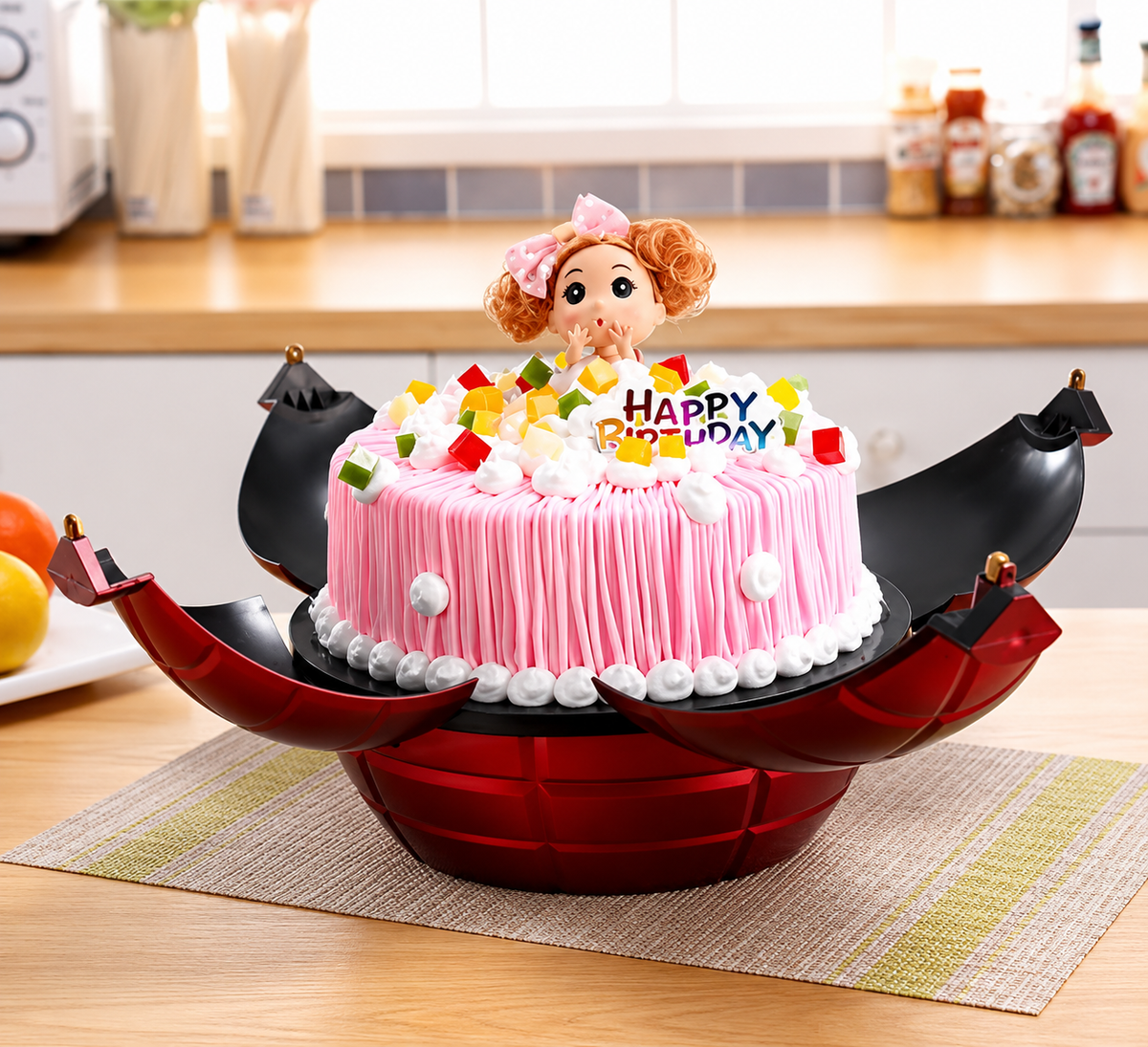 Doll Theme Birthday Cake