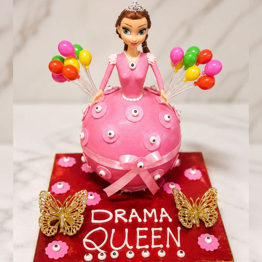 Drama Queen Princess Doll Cake