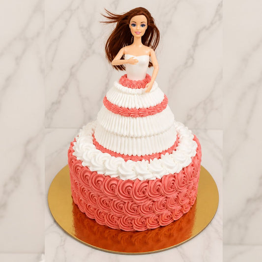 Elegant Princess Doll Cake