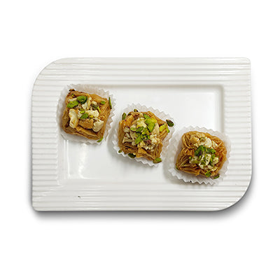 Baklava Kaju Coconut Pyramid