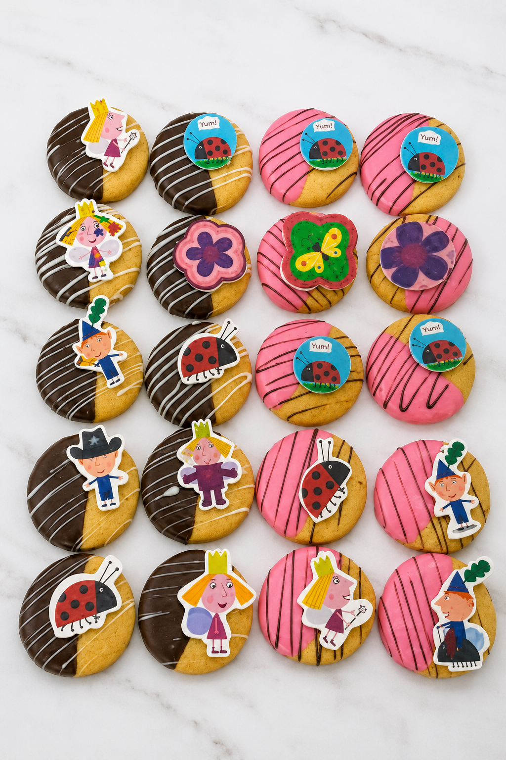 Fairy & Ladybug Designer Cookies