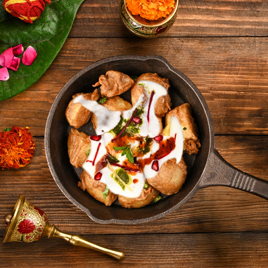 Falahari Aloo Pakodi Chaat