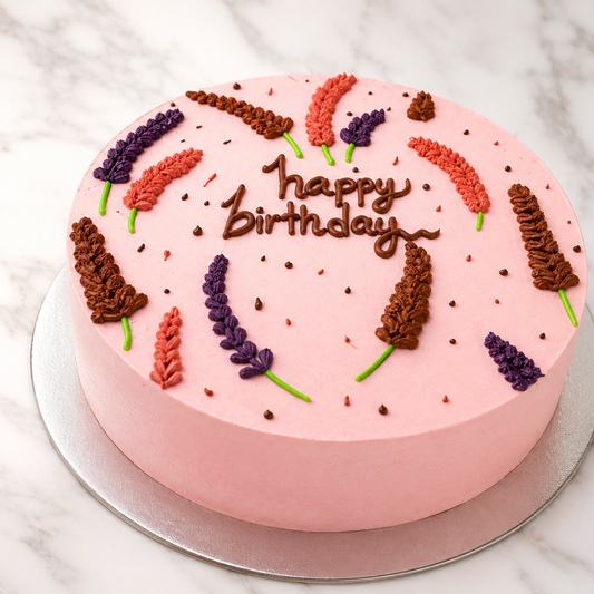 Floral Birthday Cake