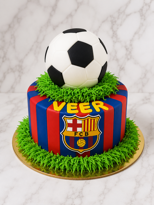 Football Club Theme Cake