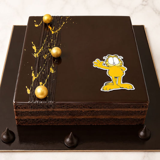 Yellow Rose Drip Tier Cake