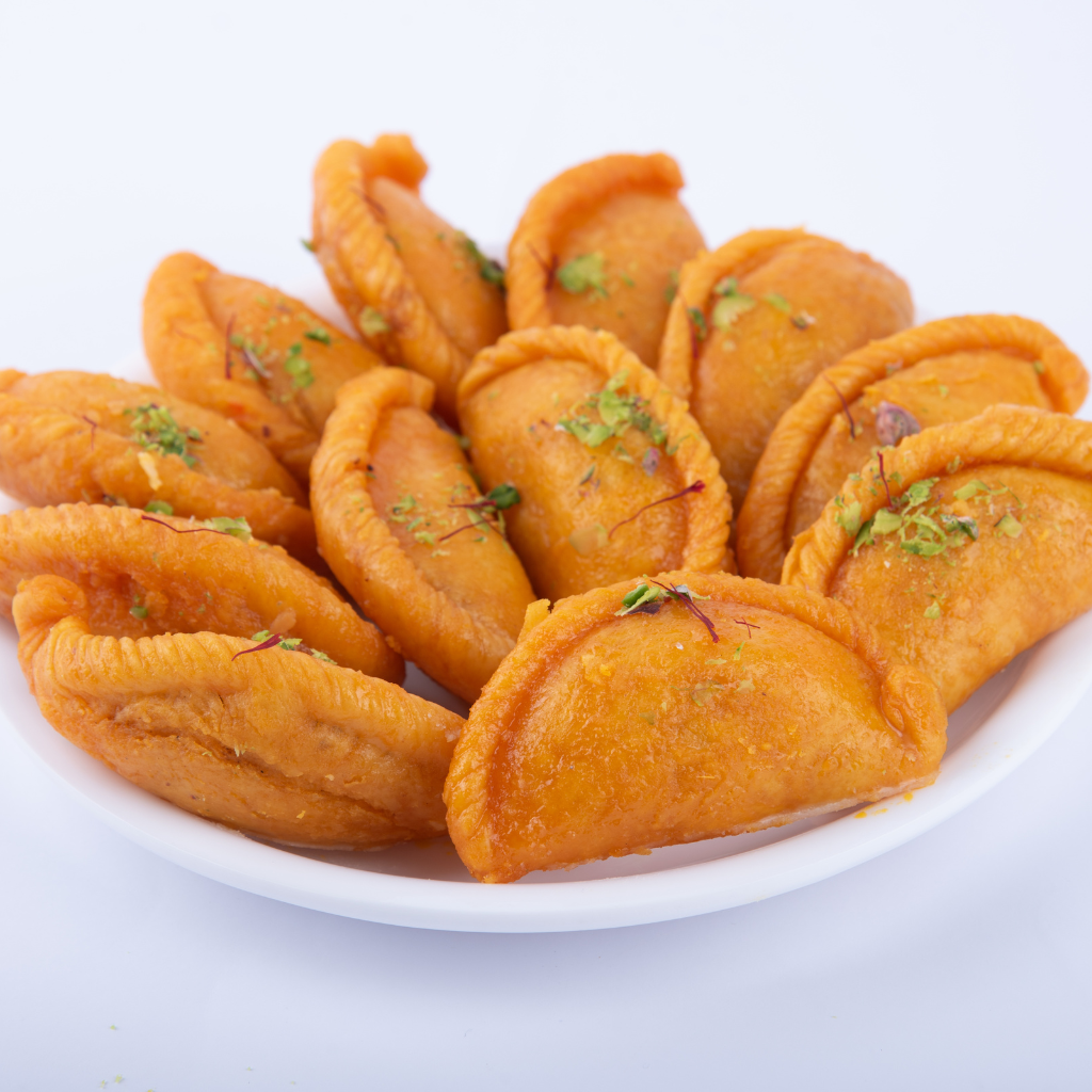 Baked Gujia Kesar