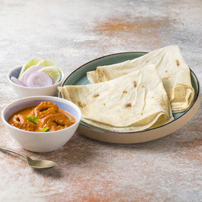 Hyderabadi Chaap With Roomali Roti