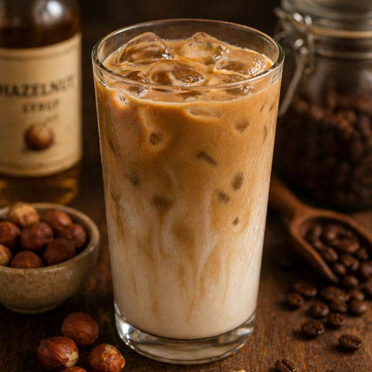 Iced Hazelnut Latte