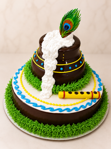 Janmashtami Cake