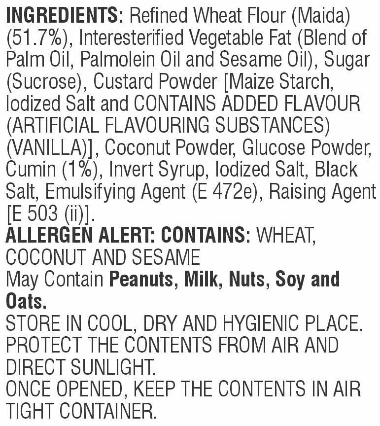 Cookies Jeera Salted