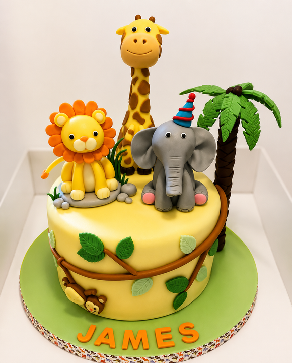 Jungle Safari Cake