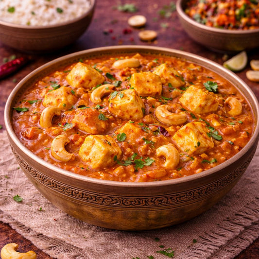Kaju Paneer Masala Curry