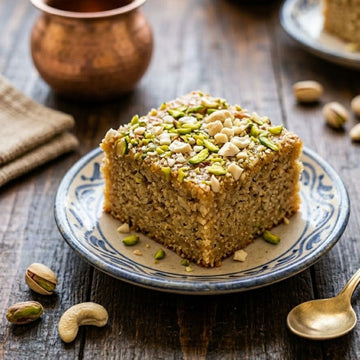Kaju Pista Cake