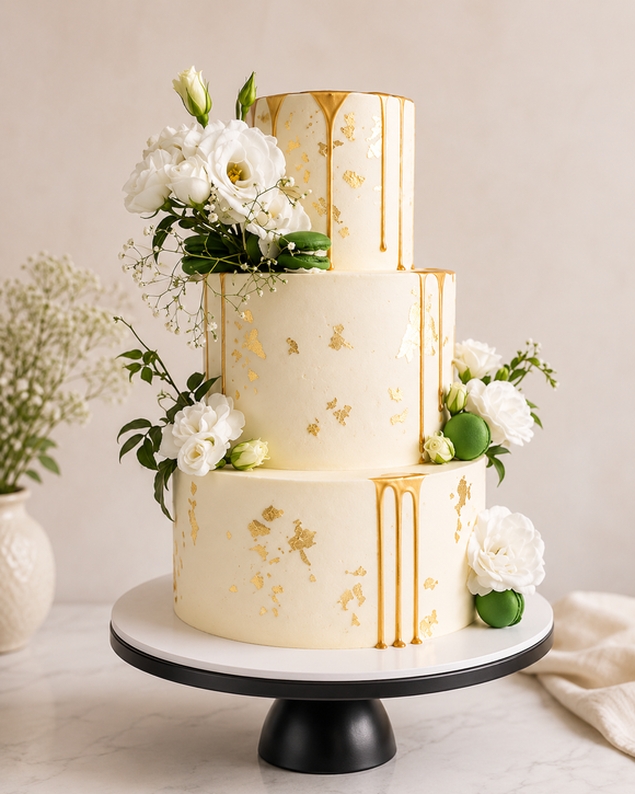 Luxury Floral Wedding Cake