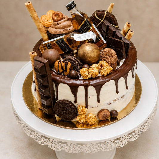 Sunflower Floral Celebration Cake