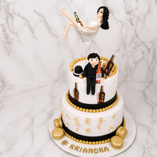 Superhero Cartoon Kids Cake