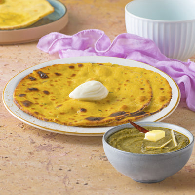 Thali Makke Roti Sarso Saag