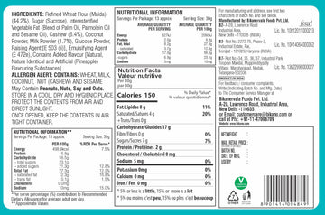 Baked Del Milk Kaju Cookies - 0