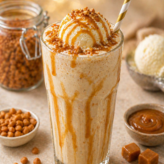 Milk Shake Butter Scotch with Ice Cream