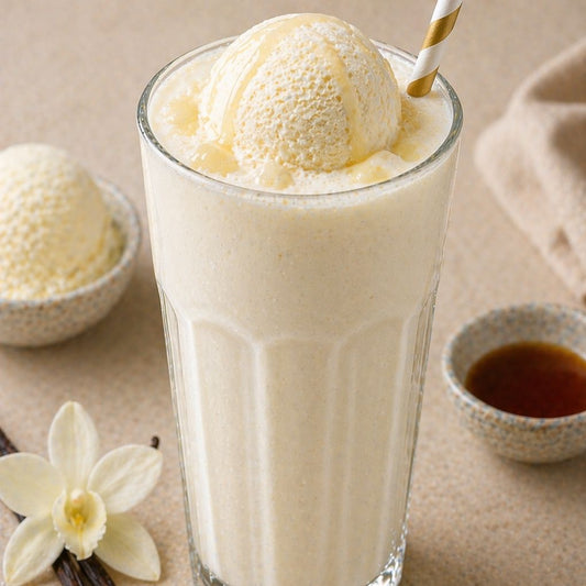 Milk Shake Vanilla with Ice Cream
