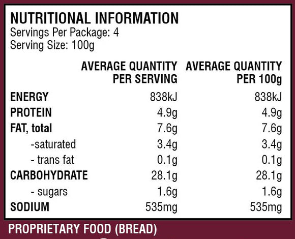 Parantha Mix Veg. Frzn 400g
