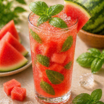 Mocktail Water Melon Basil