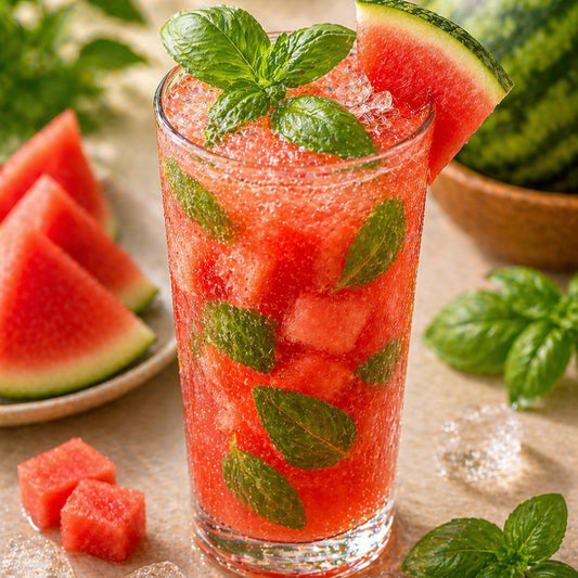 Mocktail Water Melon Basil