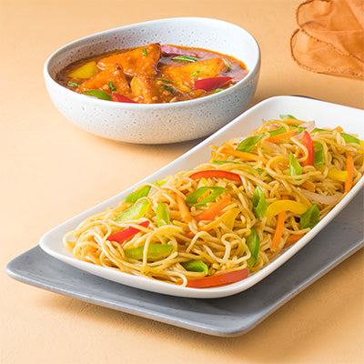 Noodles With Chilli Paneer