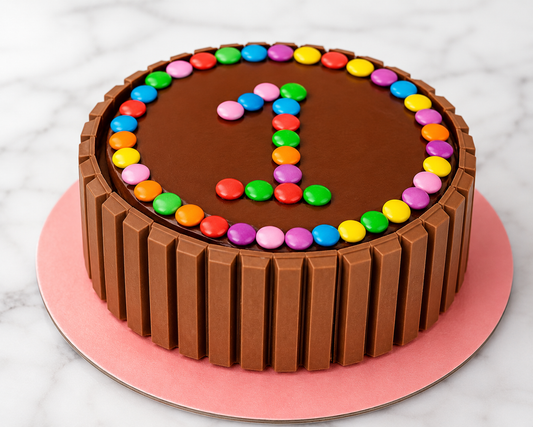 Number 1 KitKat Chocolate Cake