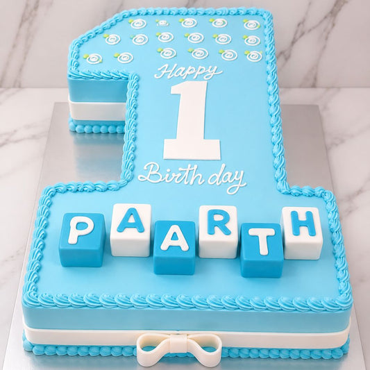 Number One Birthday Cake