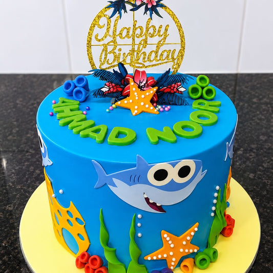 Ocean Shark Cake
