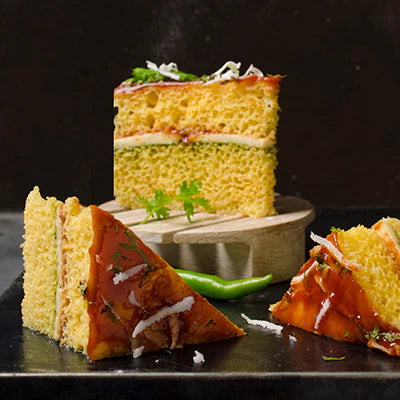 Dhokla Paneer Plate