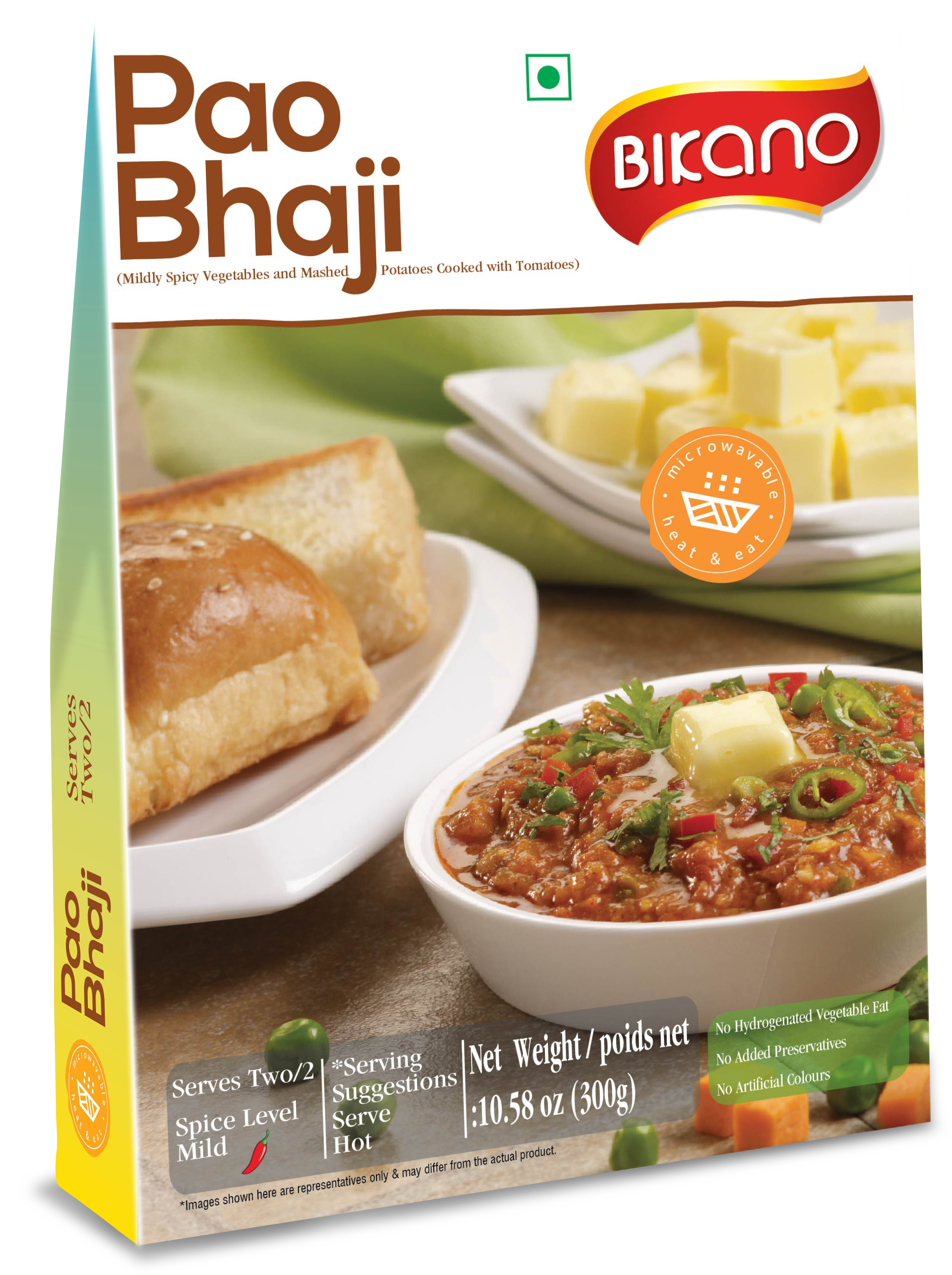 Pao Bhaji Frzn 300g - 0