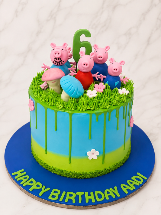 Peppa Pig cake