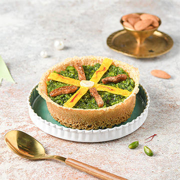 Ghewar Pista Delight