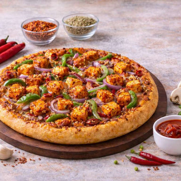 Pizza Paneer Chilli