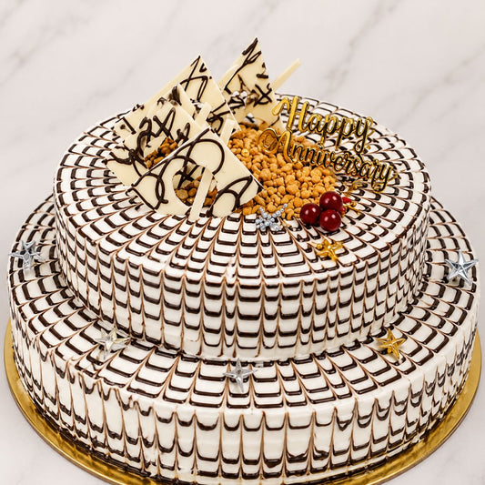 Premium Anniversary Web Design Cake